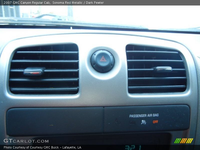 Sonoma Red Metallic / Dark Pewter 2007 GMC Canyon Regular Cab
