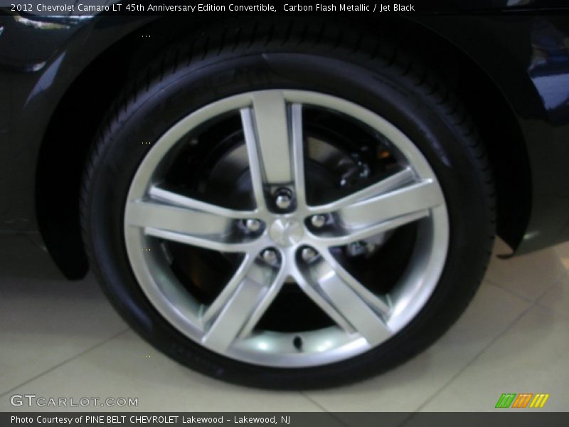  2012 Camaro LT 45th Anniversary Edition Convertible Wheel