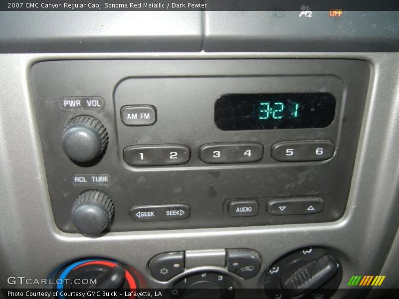 Sonoma Red Metallic / Dark Pewter 2007 GMC Canyon Regular Cab