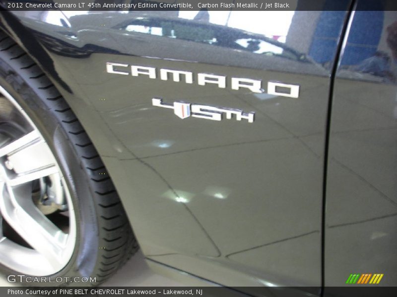  2012 Camaro LT 45th Anniversary Edition Convertible Logo