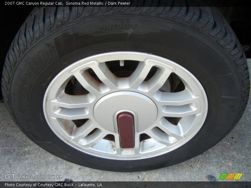 Sonoma Red Metallic / Dark Pewter 2007 GMC Canyon Regular Cab