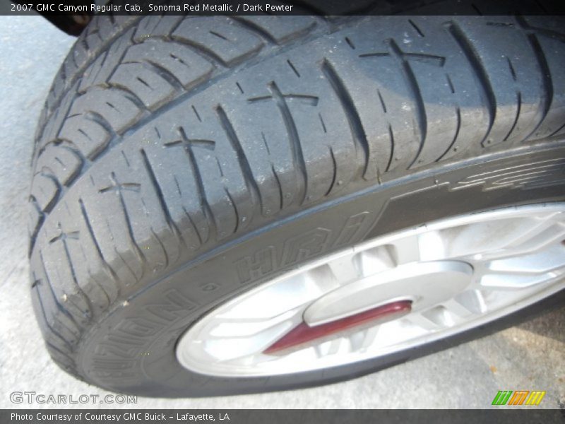 Sonoma Red Metallic / Dark Pewter 2007 GMC Canyon Regular Cab