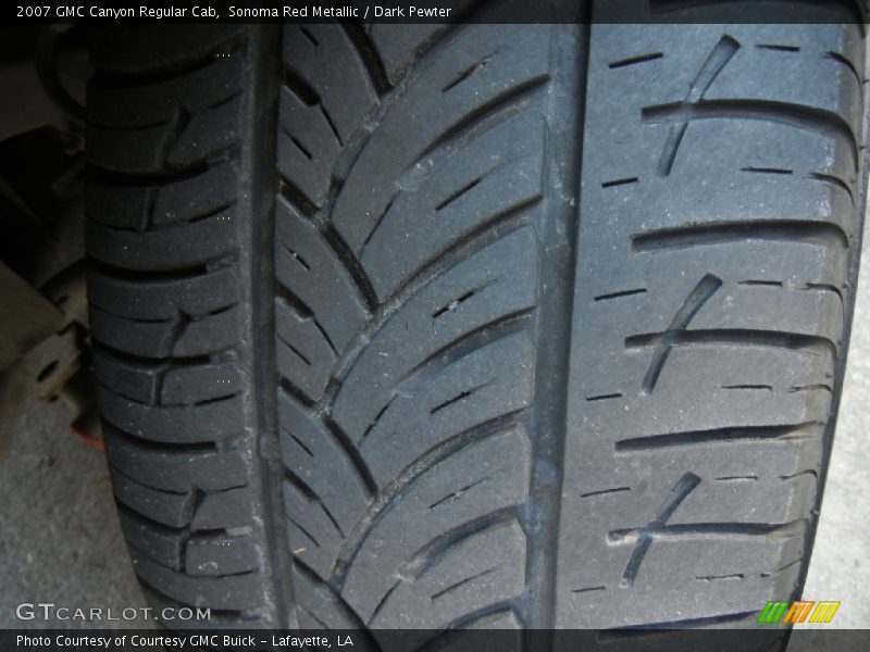 Sonoma Red Metallic / Dark Pewter 2007 GMC Canyon Regular Cab