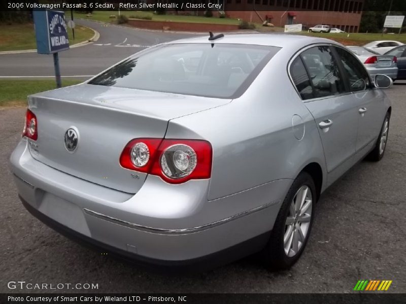 Reflex Silver Metallic / Classic Grey 2006 Volkswagen Passat 3.6 Sedan