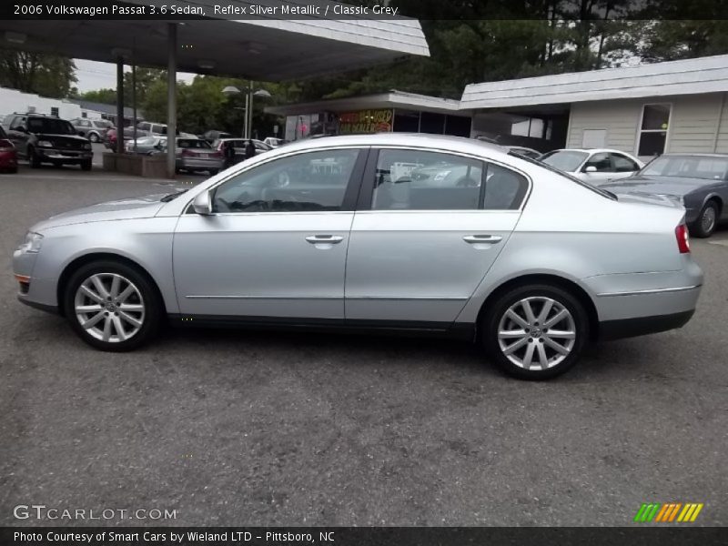 Reflex Silver Metallic / Classic Grey 2006 Volkswagen Passat 3.6 Sedan