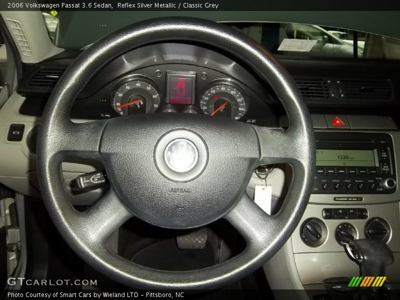 Reflex Silver Metallic / Classic Grey 2006 Volkswagen Passat 3.6 Sedan
