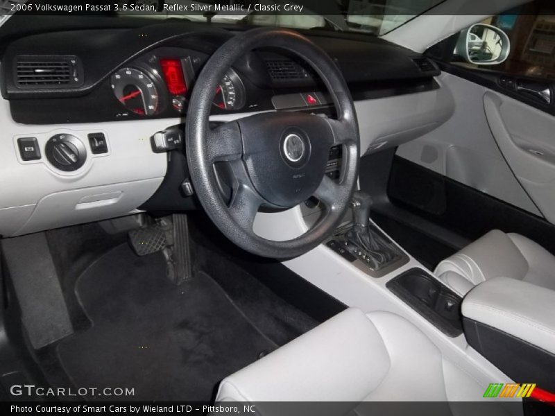 Reflex Silver Metallic / Classic Grey 2006 Volkswagen Passat 3.6 Sedan