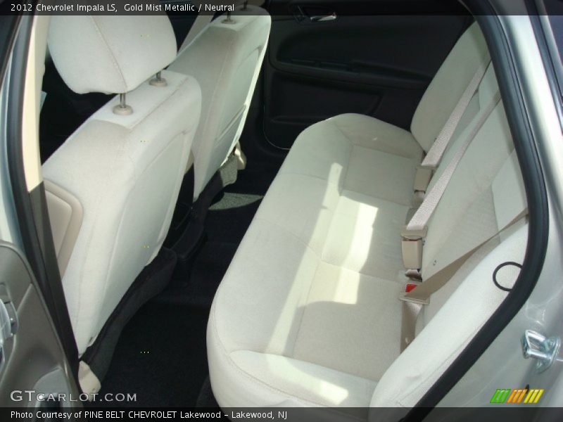  2012 Impala LS Neutral Interior