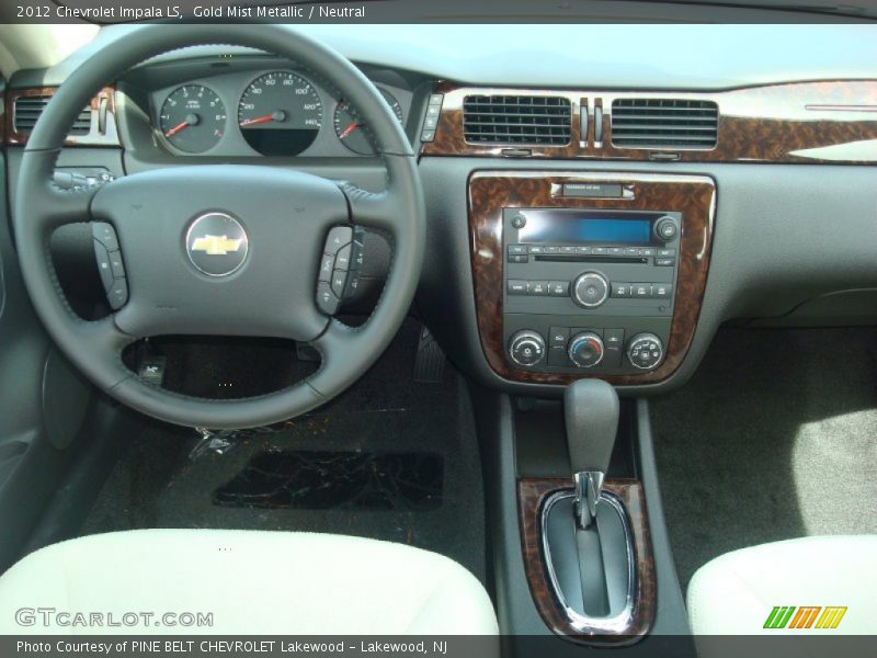 Dashboard of 2012 Impala LS