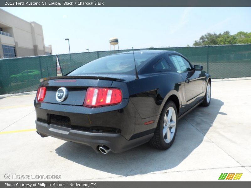 Black / Charcoal Black 2012 Ford Mustang GT Coupe