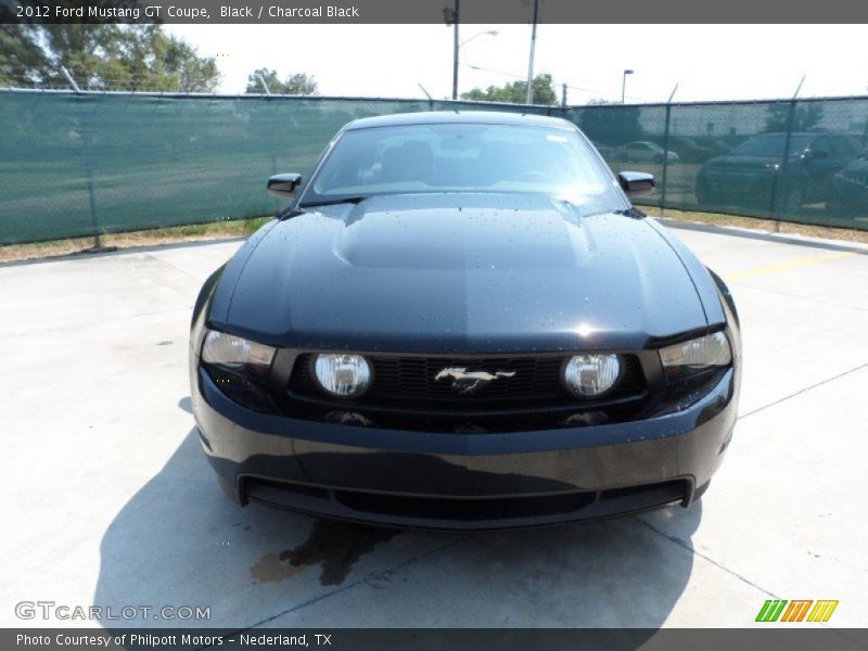 Black / Charcoal Black 2012 Ford Mustang GT Coupe