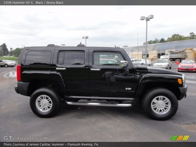 Black / Ebony Black 2008 Hummer H3 X