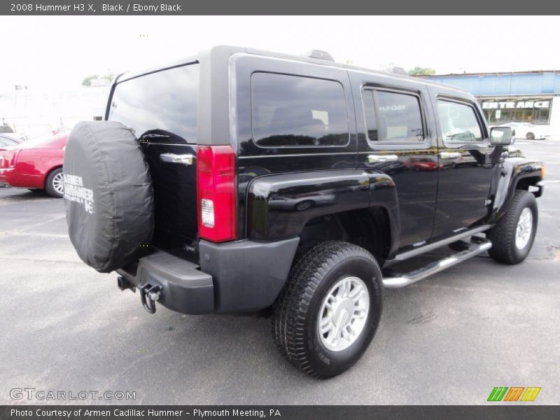 Black / Ebony Black 2008 Hummer H3 X