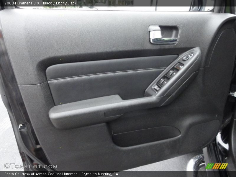 Black / Ebony Black 2008 Hummer H3 X