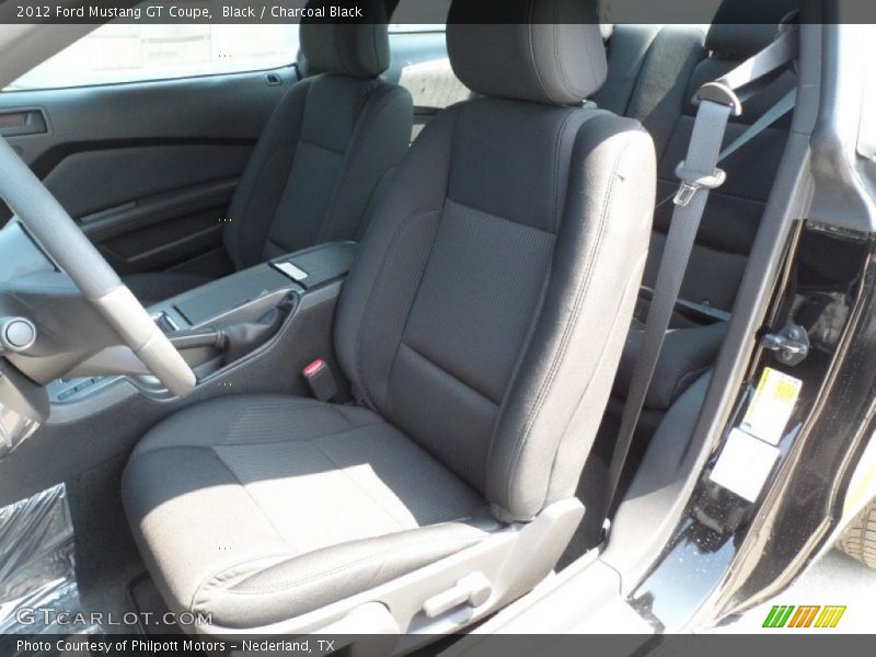 Black / Charcoal Black 2012 Ford Mustang GT Coupe