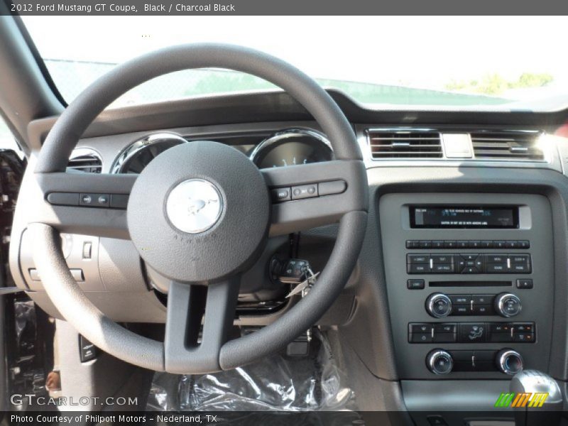 Black / Charcoal Black 2012 Ford Mustang GT Coupe