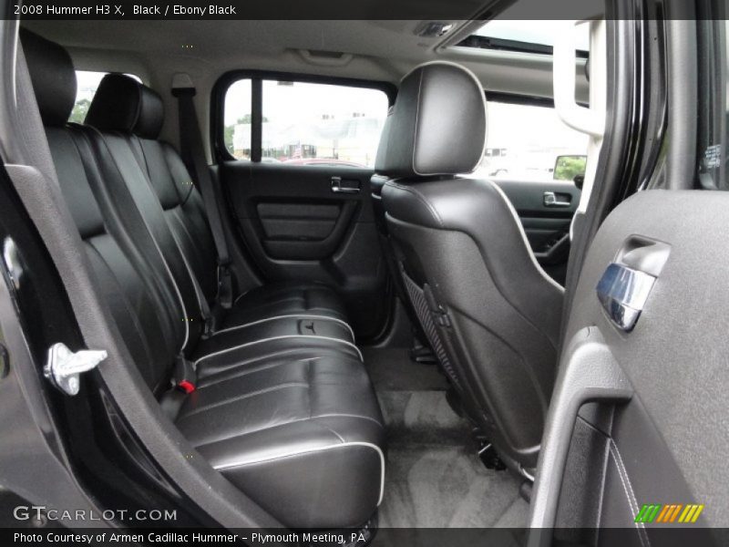 Black / Ebony Black 2008 Hummer H3 X