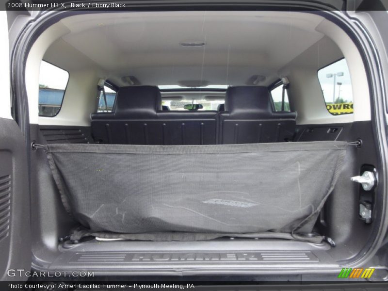 Black / Ebony Black 2008 Hummer H3 X