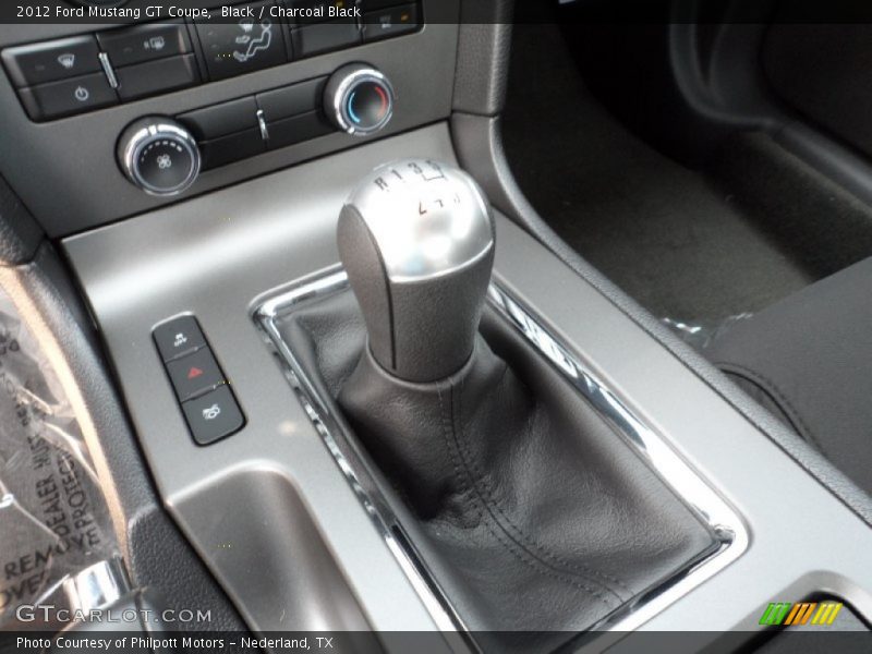 Black / Charcoal Black 2012 Ford Mustang GT Coupe