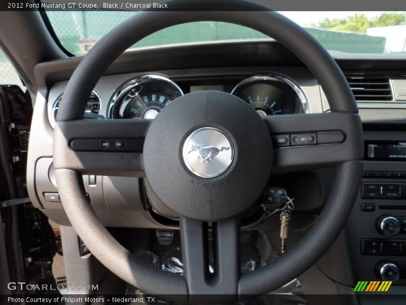 Black / Charcoal Black 2012 Ford Mustang GT Coupe