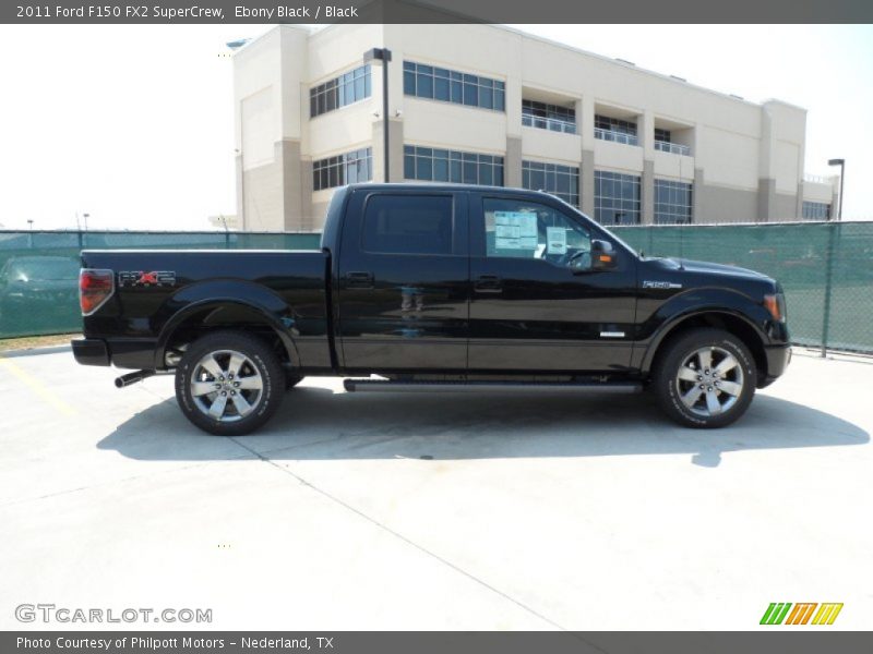 Ebony Black / Black 2011 Ford F150 FX2 SuperCrew