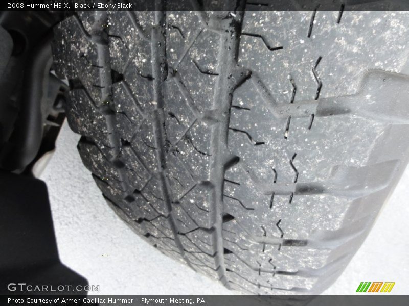 Black / Ebony Black 2008 Hummer H3 X