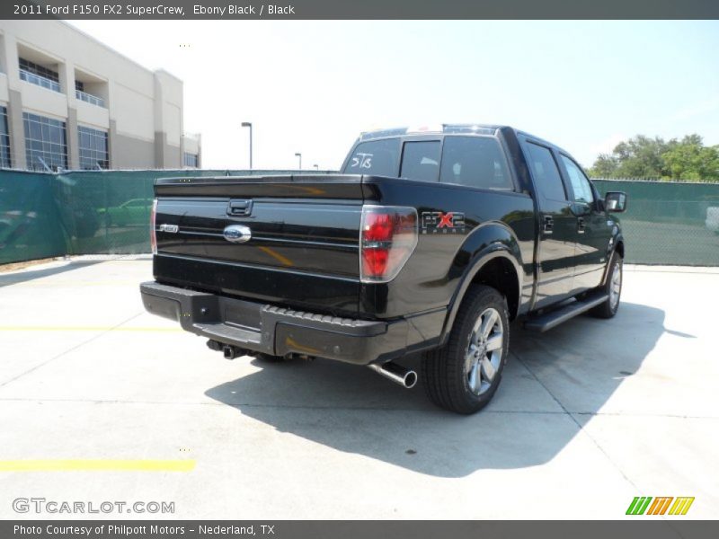 Ebony Black / Black 2011 Ford F150 FX2 SuperCrew