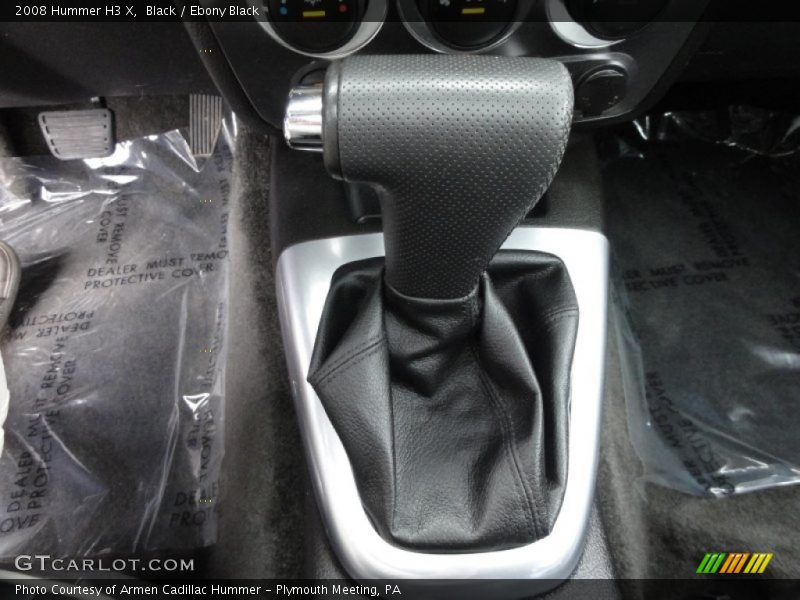 Black / Ebony Black 2008 Hummer H3 X