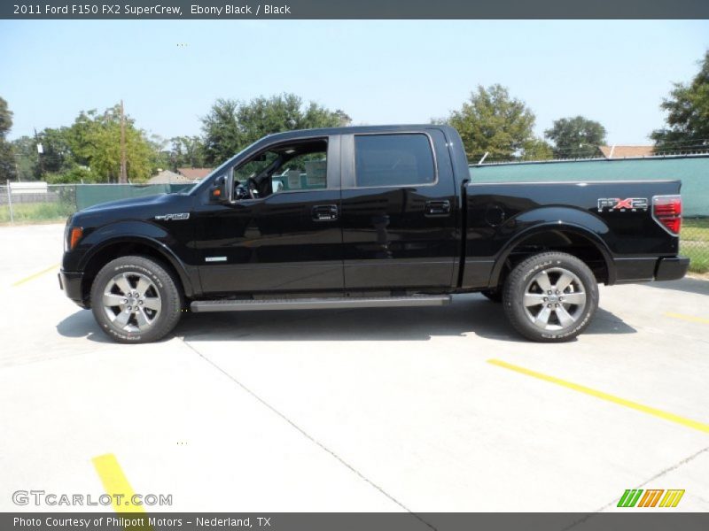 Ebony Black / Black 2011 Ford F150 FX2 SuperCrew