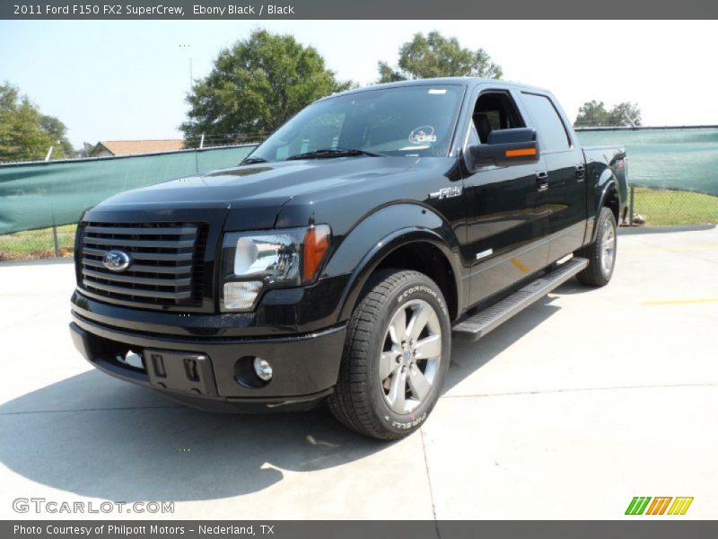 Ebony Black / Black 2011 Ford F150 FX2 SuperCrew