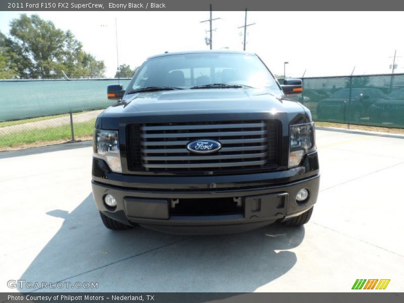 Ebony Black / Black 2011 Ford F150 FX2 SuperCrew