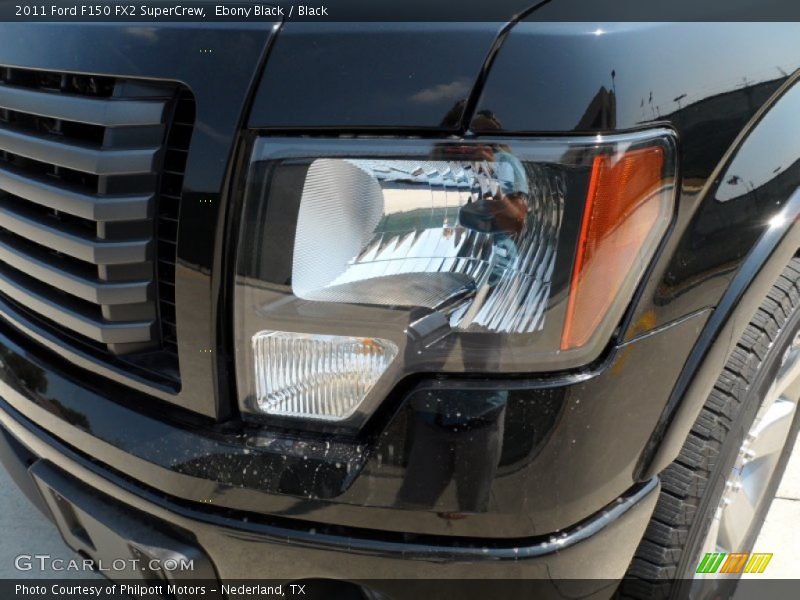 Ebony Black / Black 2011 Ford F150 FX2 SuperCrew