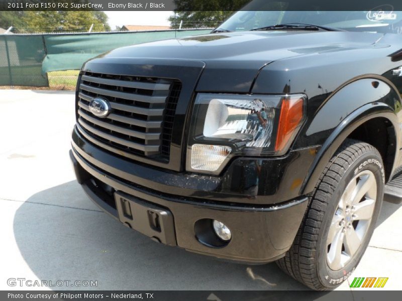 Ebony Black / Black 2011 Ford F150 FX2 SuperCrew