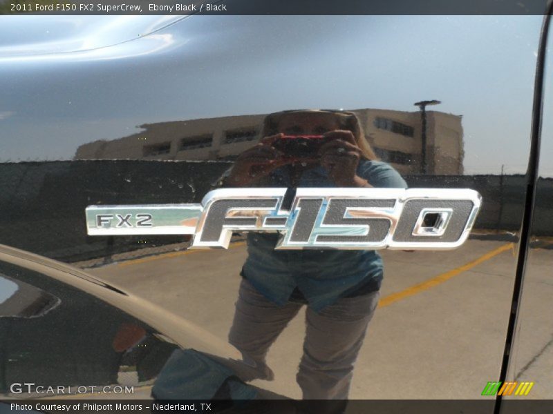 Ebony Black / Black 2011 Ford F150 FX2 SuperCrew