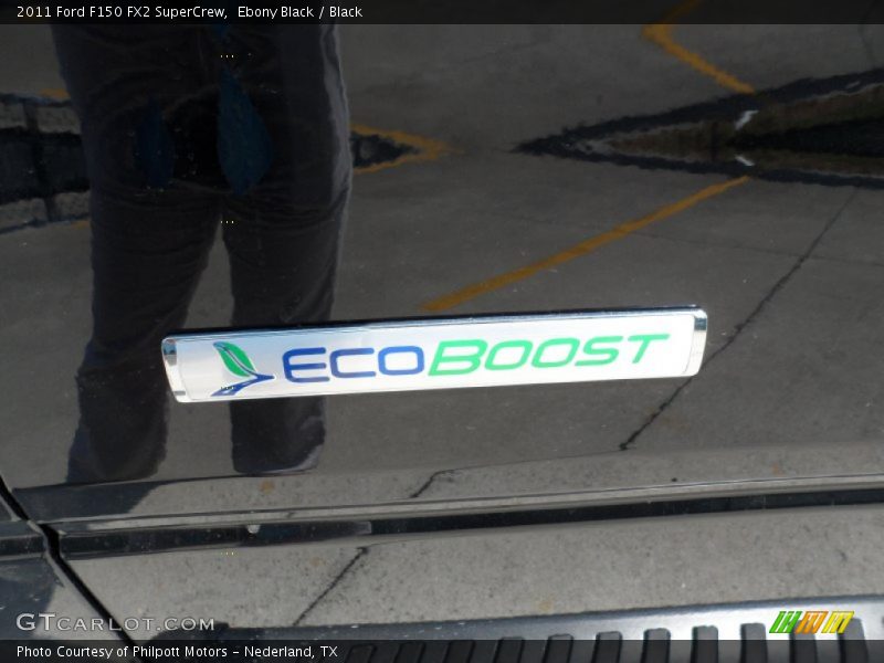 Ebony Black / Black 2011 Ford F150 FX2 SuperCrew