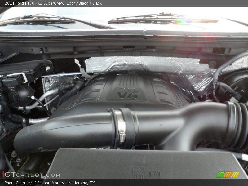 Ebony Black / Black 2011 Ford F150 FX2 SuperCrew