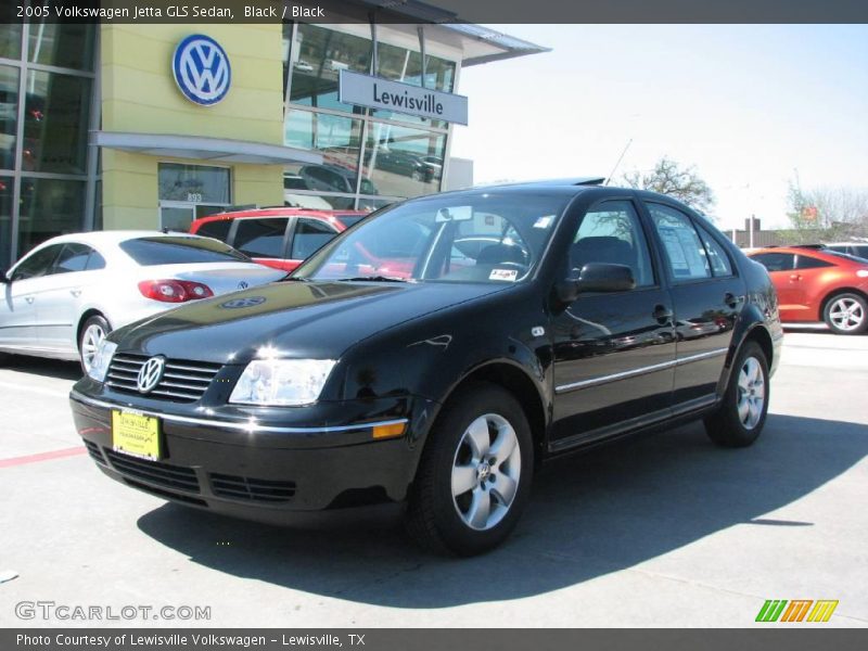 Black / Black 2005 Volkswagen Jetta GLS Sedan