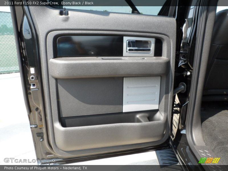 Ebony Black / Black 2011 Ford F150 FX2 SuperCrew