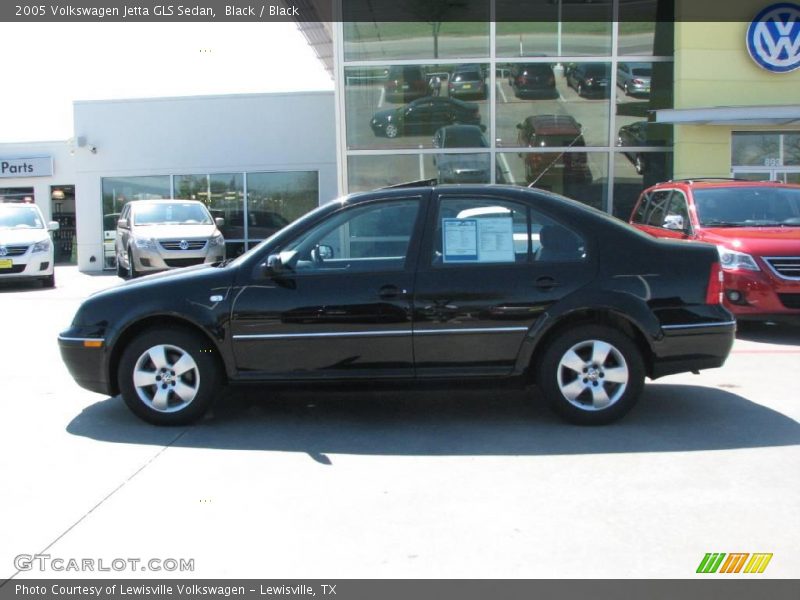Black / Black 2005 Volkswagen Jetta GLS Sedan