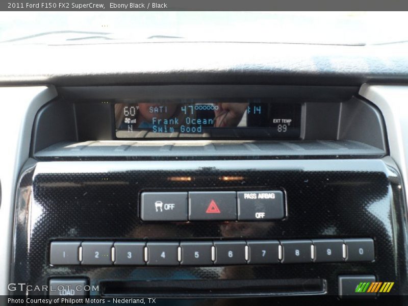 Ebony Black / Black 2011 Ford F150 FX2 SuperCrew