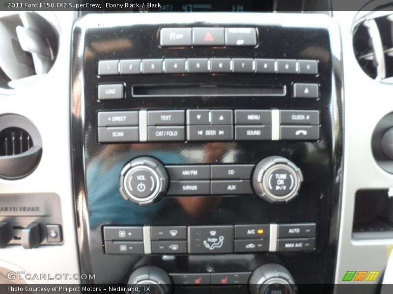 Ebony Black / Black 2011 Ford F150 FX2 SuperCrew