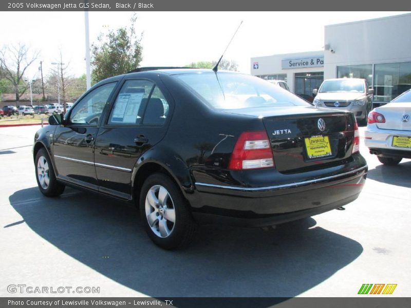 Black / Black 2005 Volkswagen Jetta GLS Sedan
