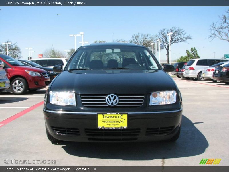 Black / Black 2005 Volkswagen Jetta GLS Sedan