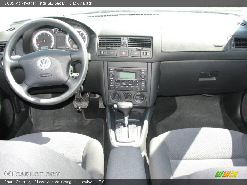 Black / Black 2005 Volkswagen Jetta GLS Sedan