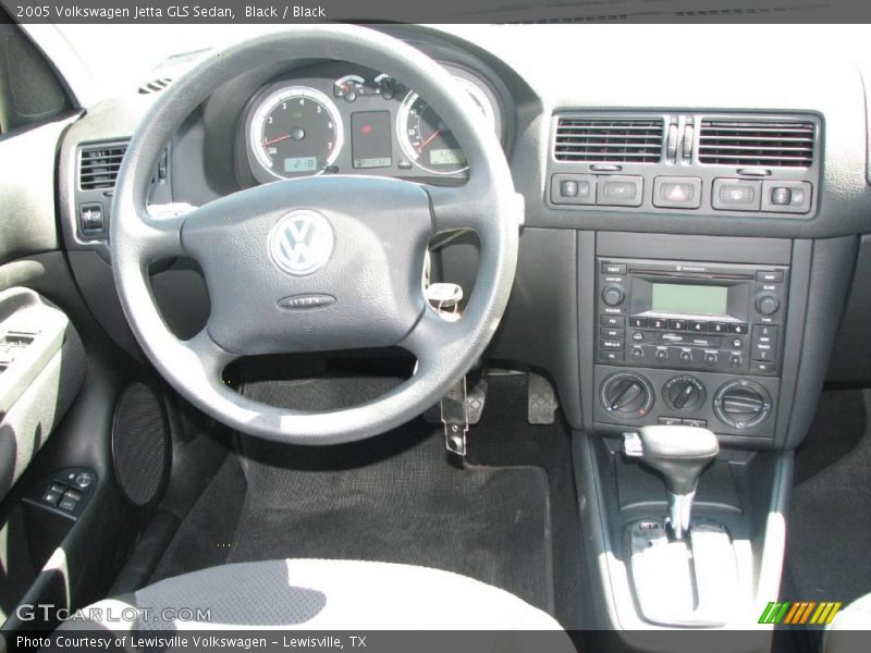 Black / Black 2005 Volkswagen Jetta GLS Sedan