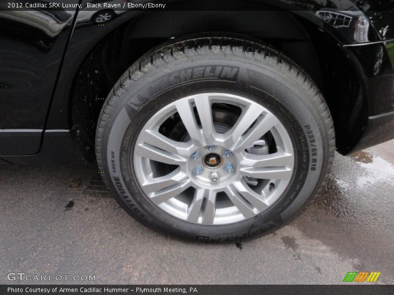 Black Raven / Ebony/Ebony 2012 Cadillac SRX Luxury