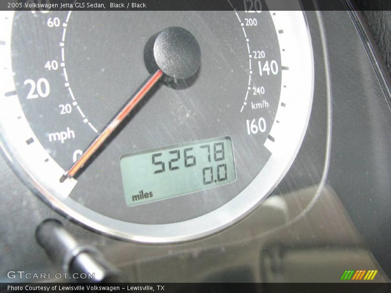 Black / Black 2005 Volkswagen Jetta GLS Sedan