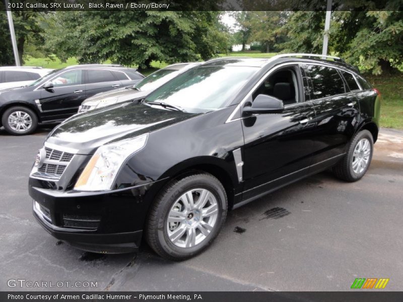 Black Raven / Ebony/Ebony 2012 Cadillac SRX Luxury