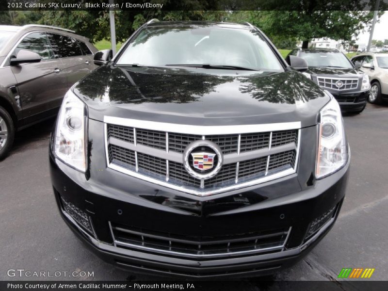 Black Raven / Ebony/Ebony 2012 Cadillac SRX Luxury
