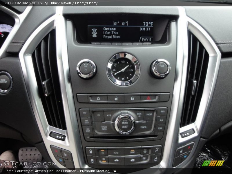 Black Raven / Ebony/Ebony 2012 Cadillac SRX Luxury